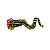 Tuffy® Snake Black & Yellow